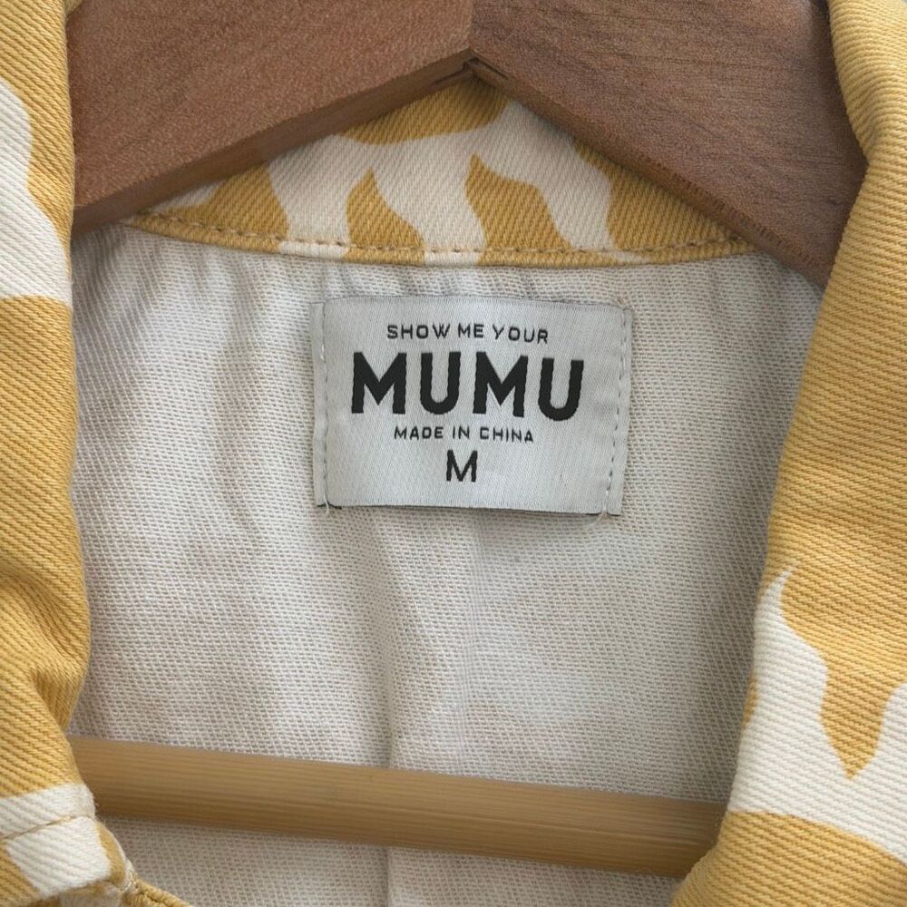 Show Me Your Mumu Canon Sun Romper Yellow Sz M - Picture 3 of 13